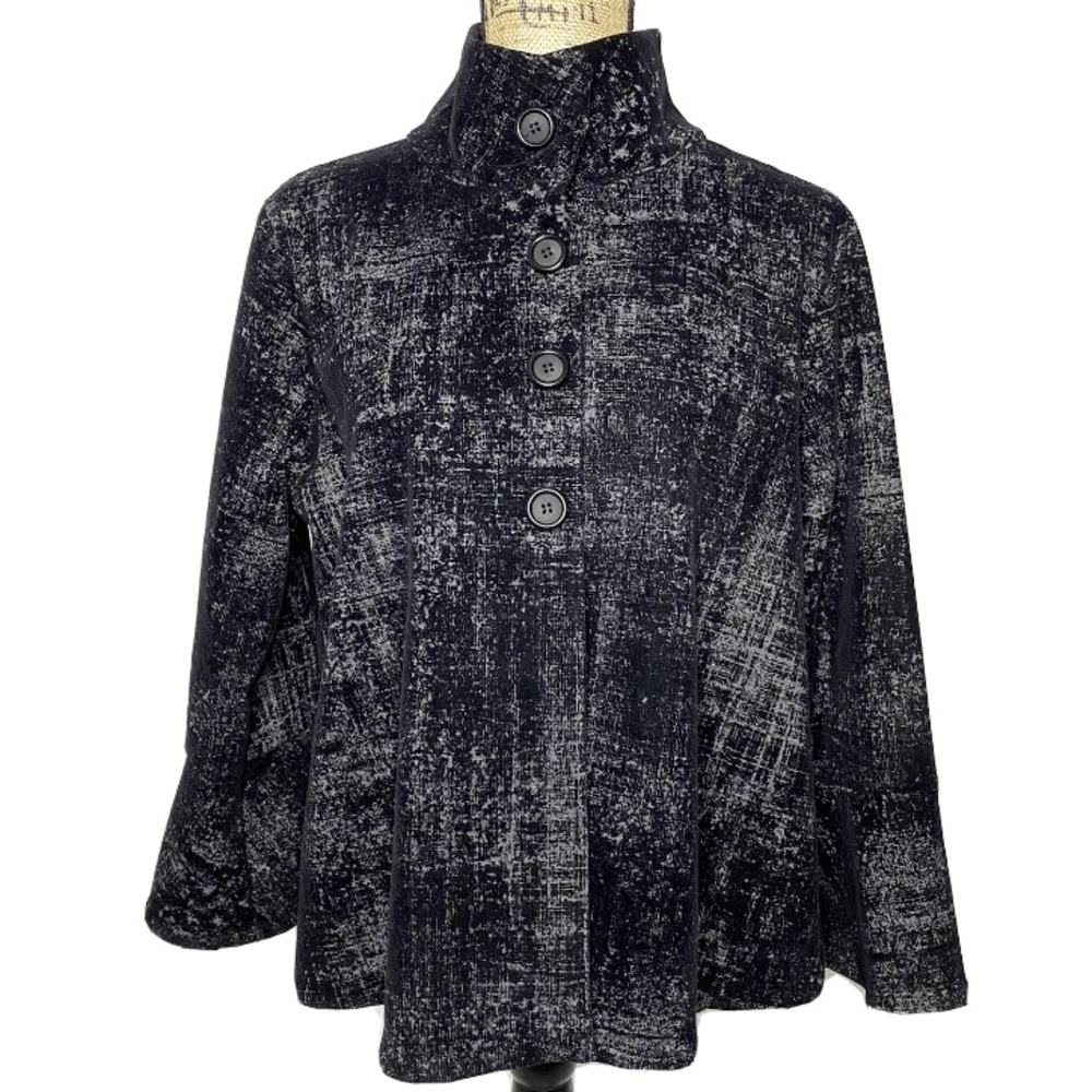 Bryn Walker Gray Black Jacket - image 1